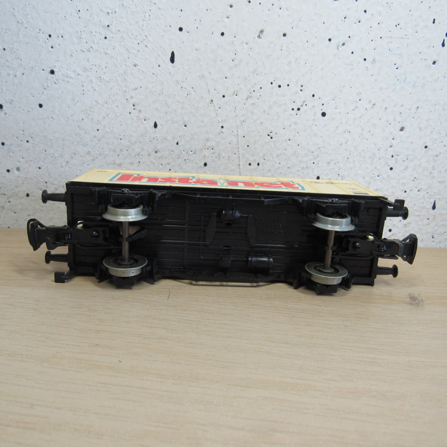 Marklin 4481 Containerdraagwagen (Instanet) in vervangende verpakking