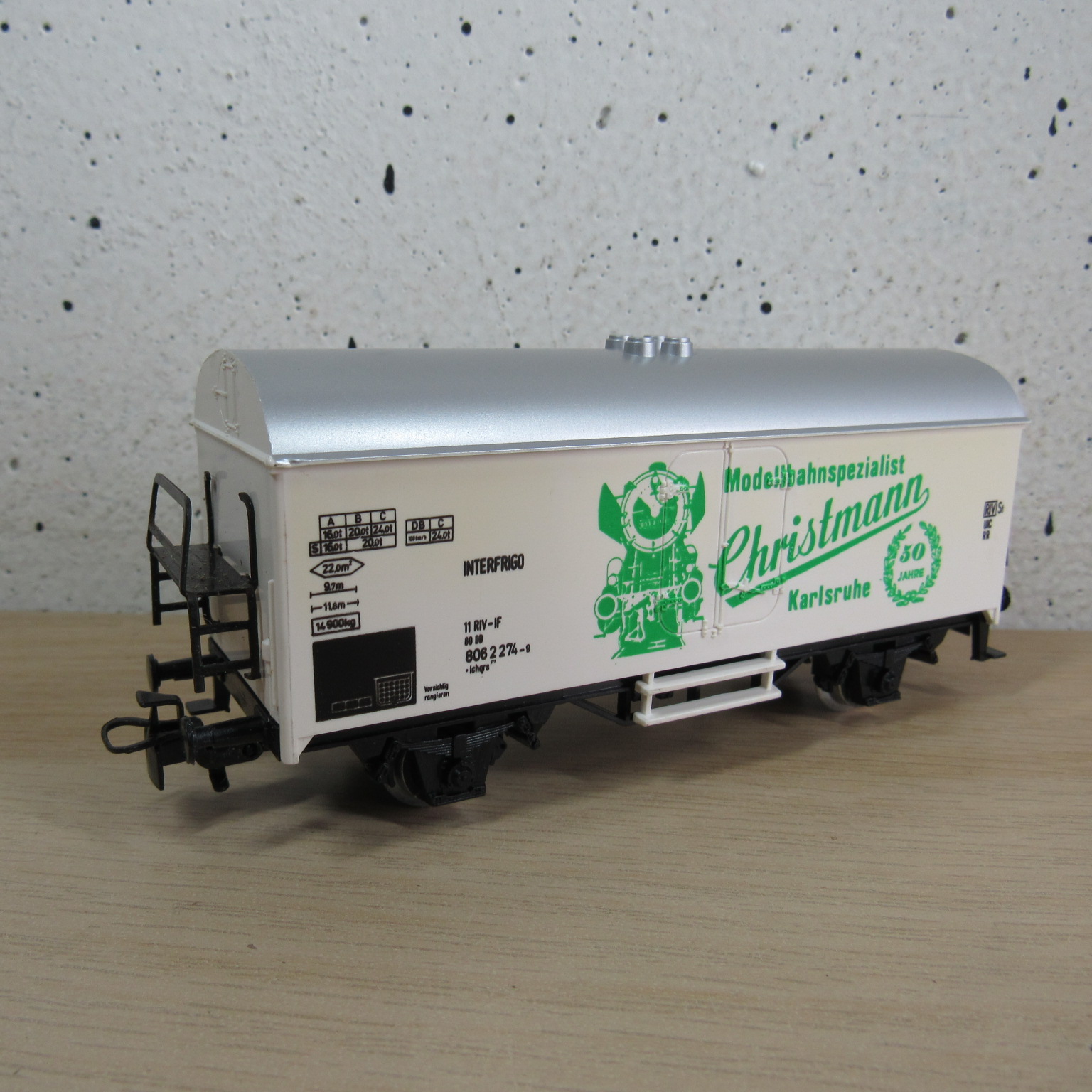 Marklin 4415 DB Gesloten goederenwagen (koel) (MCK 40 jaar) in ovp