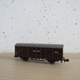 Roco 2322 N DB Gesloten wagen, type/type Vlmmhs 63, 2-assig, bruin in ovp