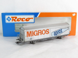 Roco 4340B SBB Schuifwandwagen (Migros Aproz) in vervangende verpakking