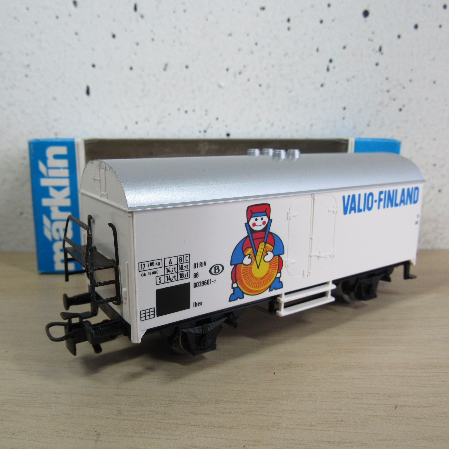Marklin 4568 NMBS Valio Finland koelwagen in ovp