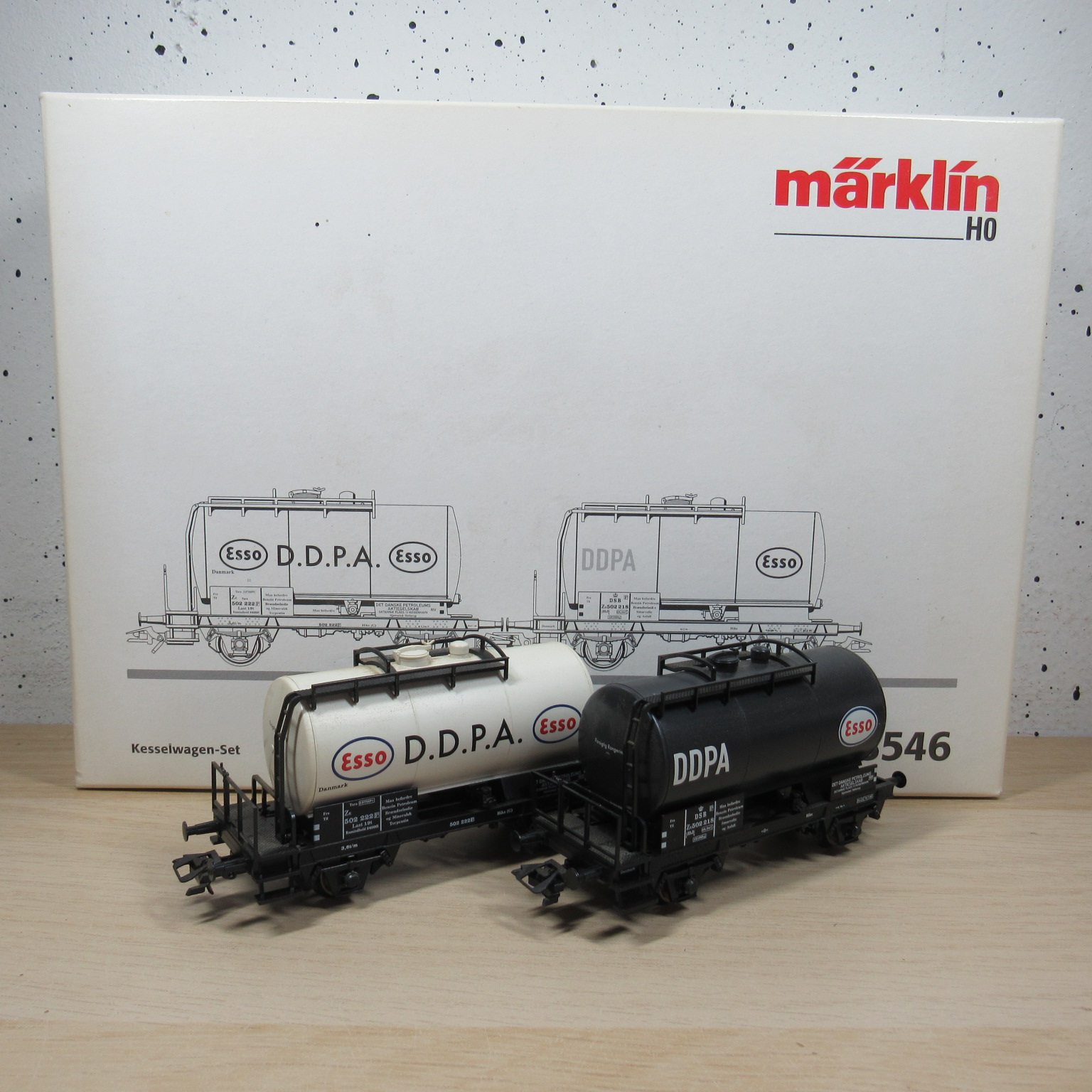 Marklin 48546 DSB ketelwagenset in ovp