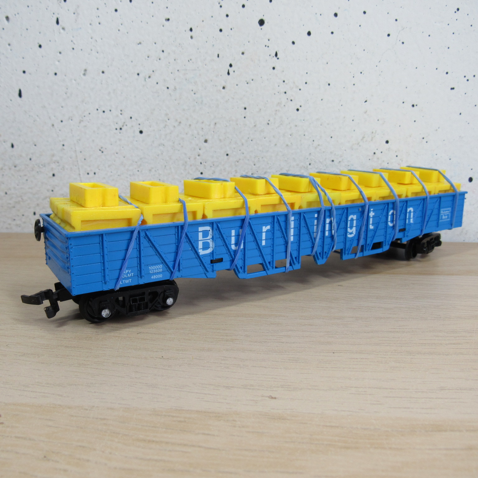 Athearn USA Burlington bakwagen zonder ovp
