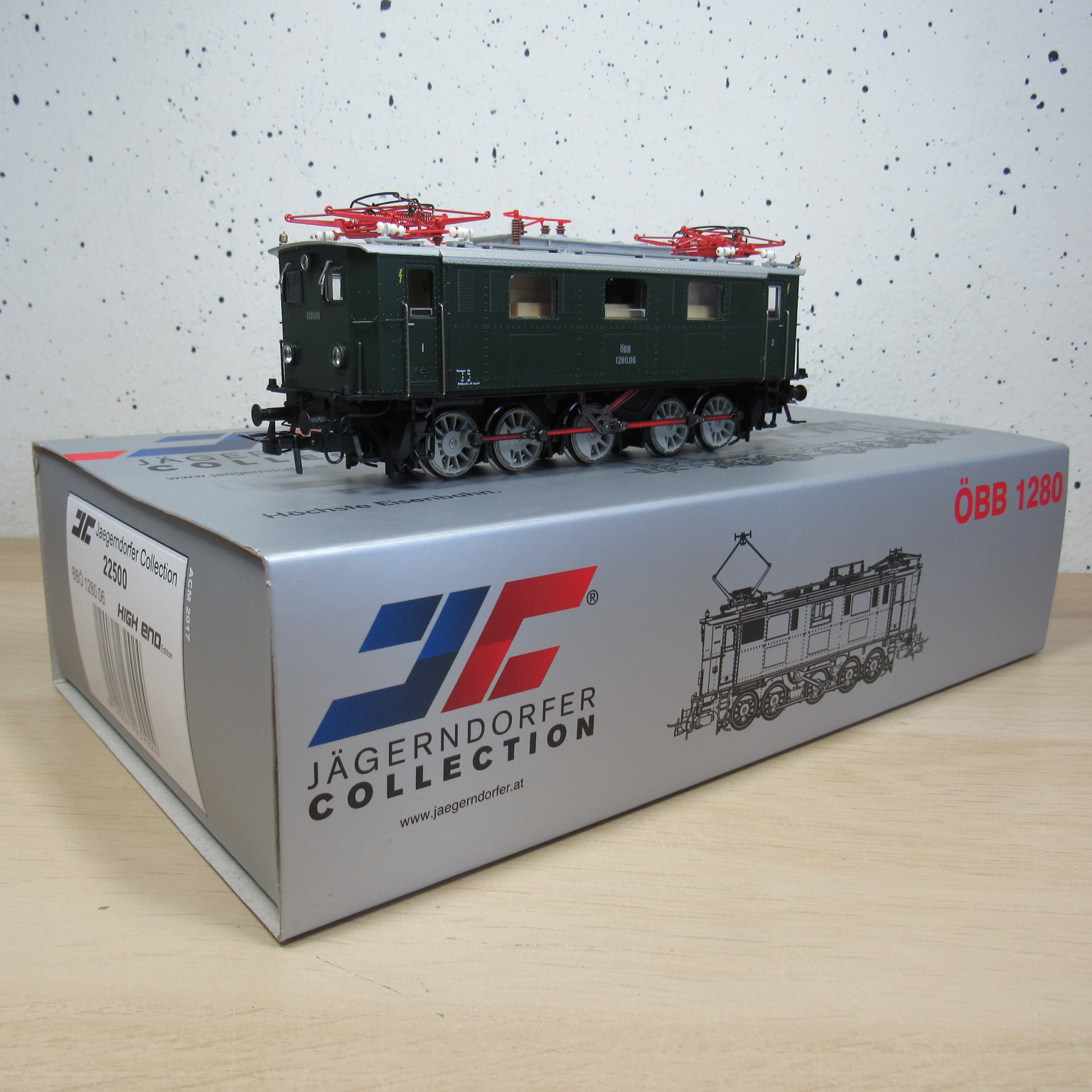 Jagerndorfer JC22500 H0/DC OBB 1280.06 (digitaal voorbereid) in ovp