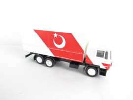 Herpa H0 Man vrachtwagen met Turkse vlag zonder ovp