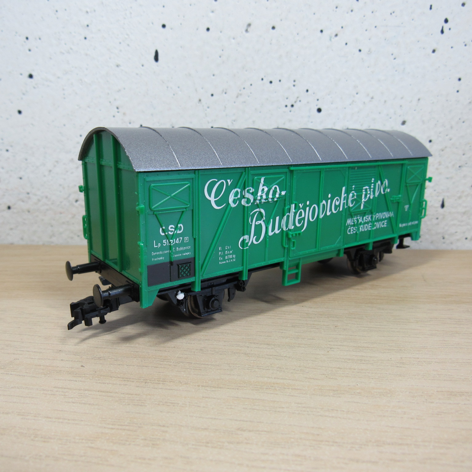 Roco 48034 CSD gesloten wagen in ovp