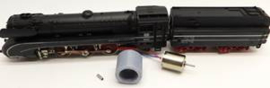 Micromotor NRI002 Rivarossi / Atlas BR 10, 4-6-2 Pacific Milwaukee Road,  4-6-2 Pacific P&O, 2-8-2 Mikado Grand Trunk Western, 4-6-2 Repaint Southern-pacific, Heavy Pacific 4-6-2 6138 Chippewa, 4-6-2 Heavy Pacific Santa Fe, 4-6-2 Heavy Pacific B&O, 4-6-2