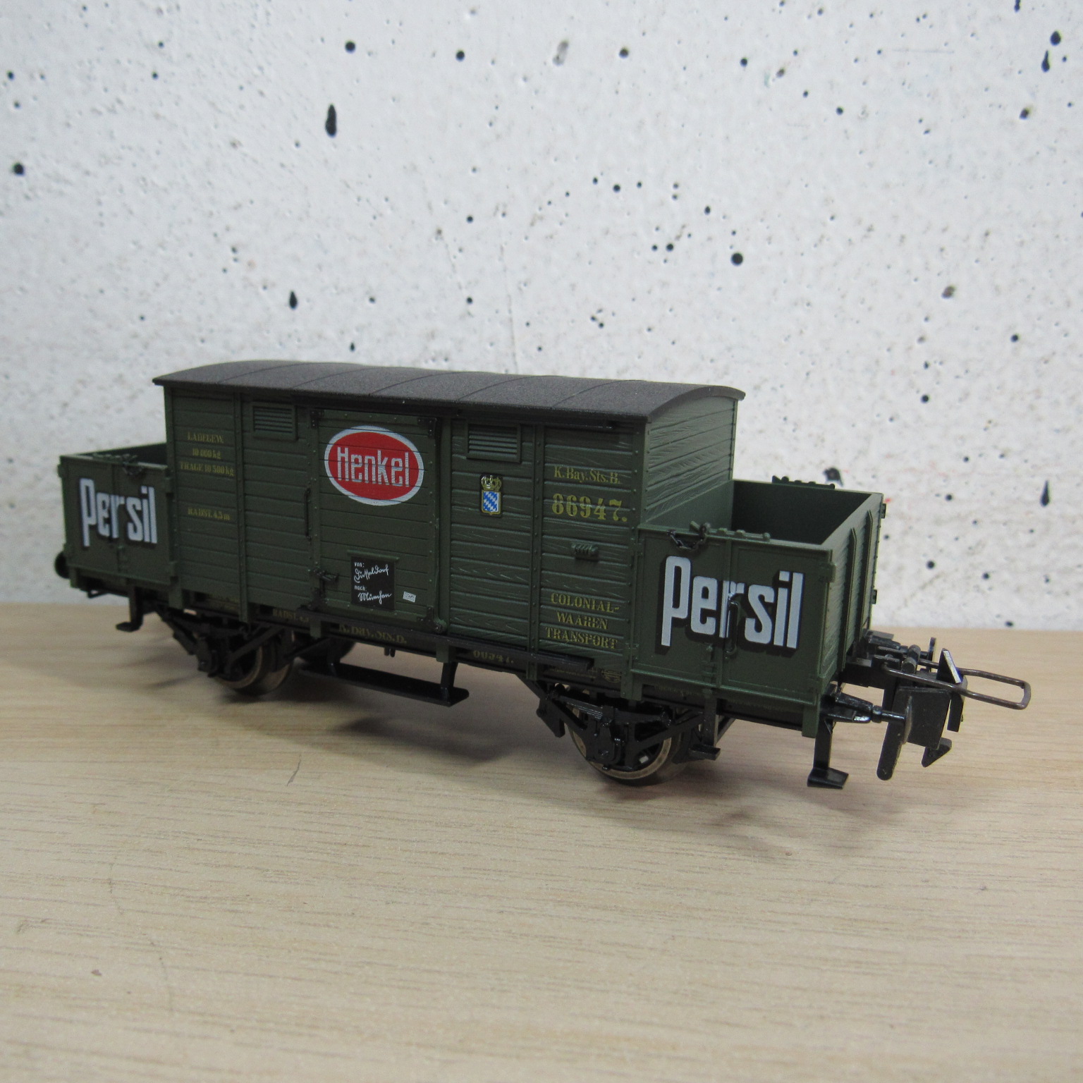 Trix express 53 3412 51 K.Bay.Sts.B Persil wagen in ovp
