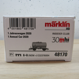 Märklin 48170 DB 1 Jahreswagen 2020 ketelwagen in ovp