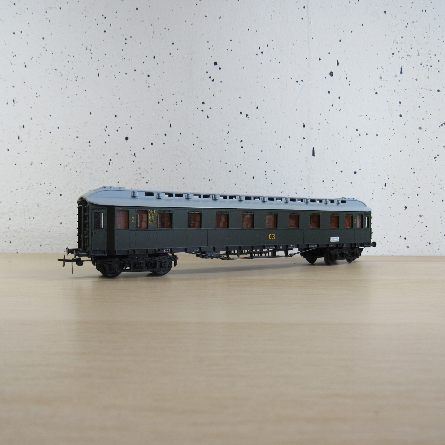 2 Voitures à Lanternau 2ème Classe Schicht HO 1/87 - Époque III - Réf AR0040275