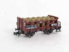Fleischmann 822201K N DB/VTG Zuurtankwagen, 2-assig, bruin in ovp