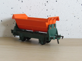 Fleischmann 1456 Kipwagen in ovp (groen/oranje)