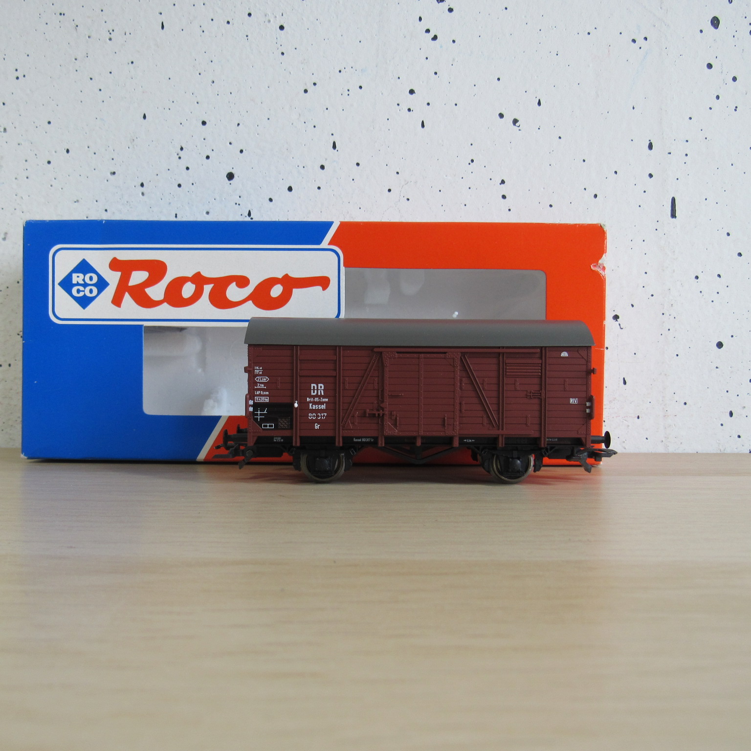 Roco DR gesloten wagen in ovp