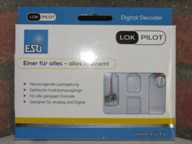 ESU 59110 LokPilot V5.0 Functiedecoder Micro DCC/MM/SX, 8-pins NEM652