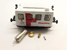 Micromotor HLI025C Liliput H0 & H0e Draisine, VT 90, VT 137, X 625