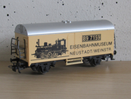 Marklin 4415 DB Gesloten goederenwagen (Eisenbahnmuseum Neustadt) in ovp