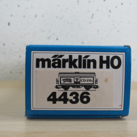 Marklin 4436 DB Gesloten wagen (koel) (Dinkel Acker Pils) in ovp