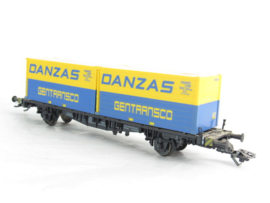 Fleischmann 5233 H0 DB Containerdraagwagen in ovp