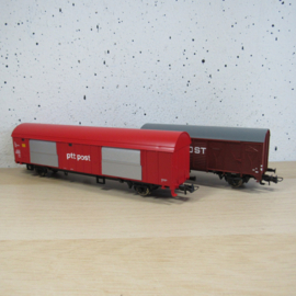 Roco 6600074 H0 2-delige set: Postwagons, NS