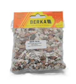 Berka 7016 STEENSLAG GEMENGD 250GR