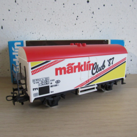 Marklin gesloten wagen ( Club 87) in ovp