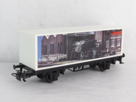Marklin 95701/4481 Containerdraagwagen (Info tage 1995) in ovp