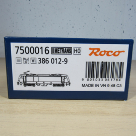 Roco 7500016 H0 Elektrische locomotief 386 012-9, Metrans