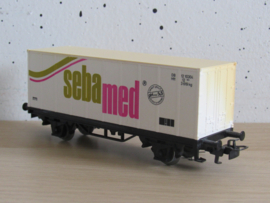 Marklin 84480 Containerwagen (Sebamed) in vervangende verpakking