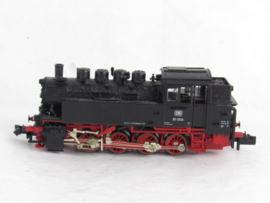 Fleischmann 7036 N DB Tenderlocomotief BR 81, type D h2t, zwart (analoog) in ovp