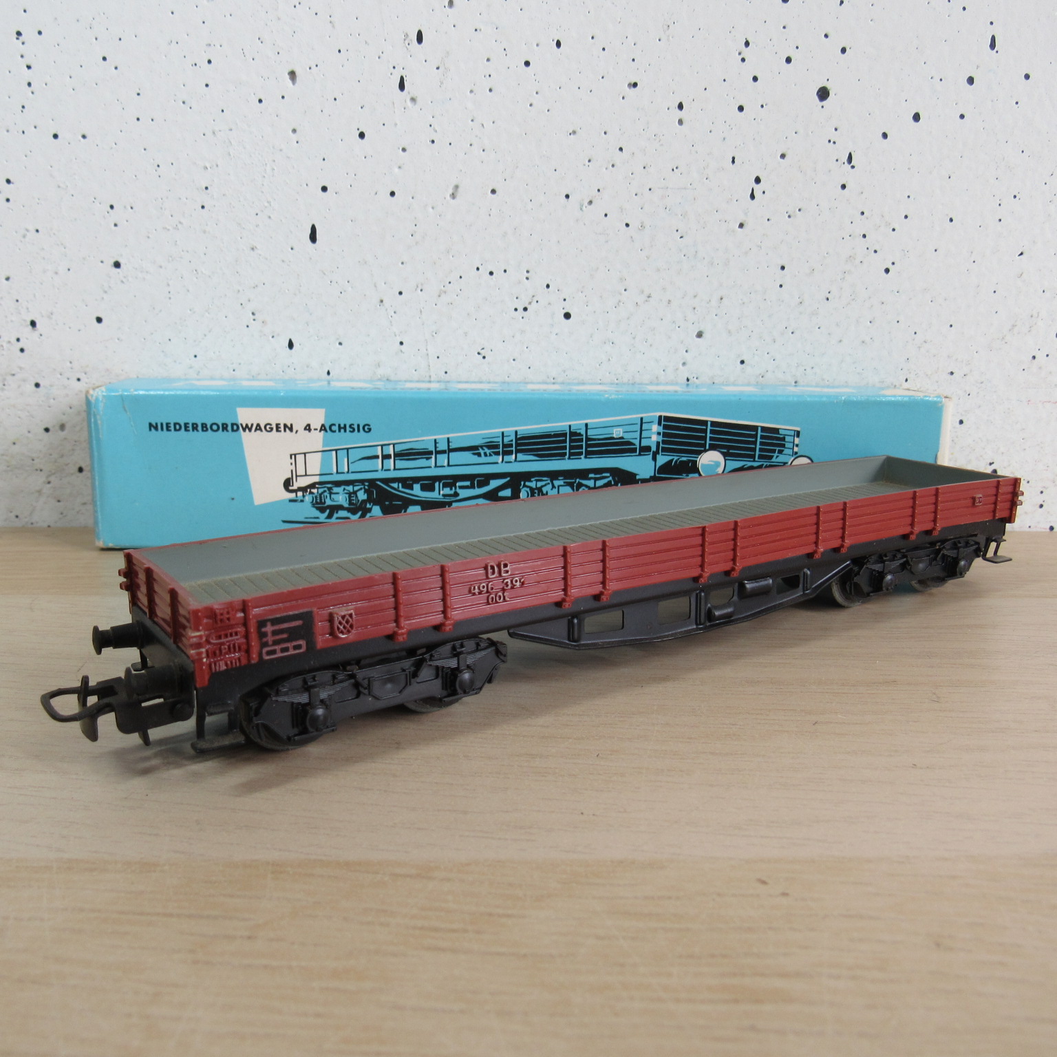 Marklin 4514 DB Lange bakwagen in ovp