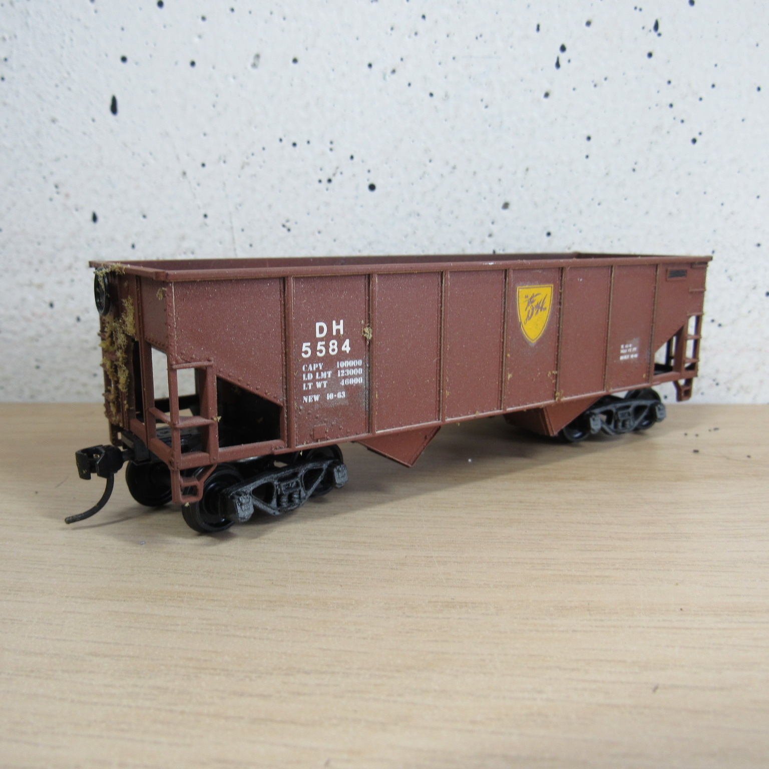 Athearn USA DH hopper car zonder ovp