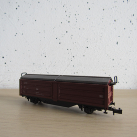 Roco 2304 N DB Schuifdak-/schuifwandwagen, type/type Tbes-l-65, Klmmgks, 2-assig, bruin in ovp