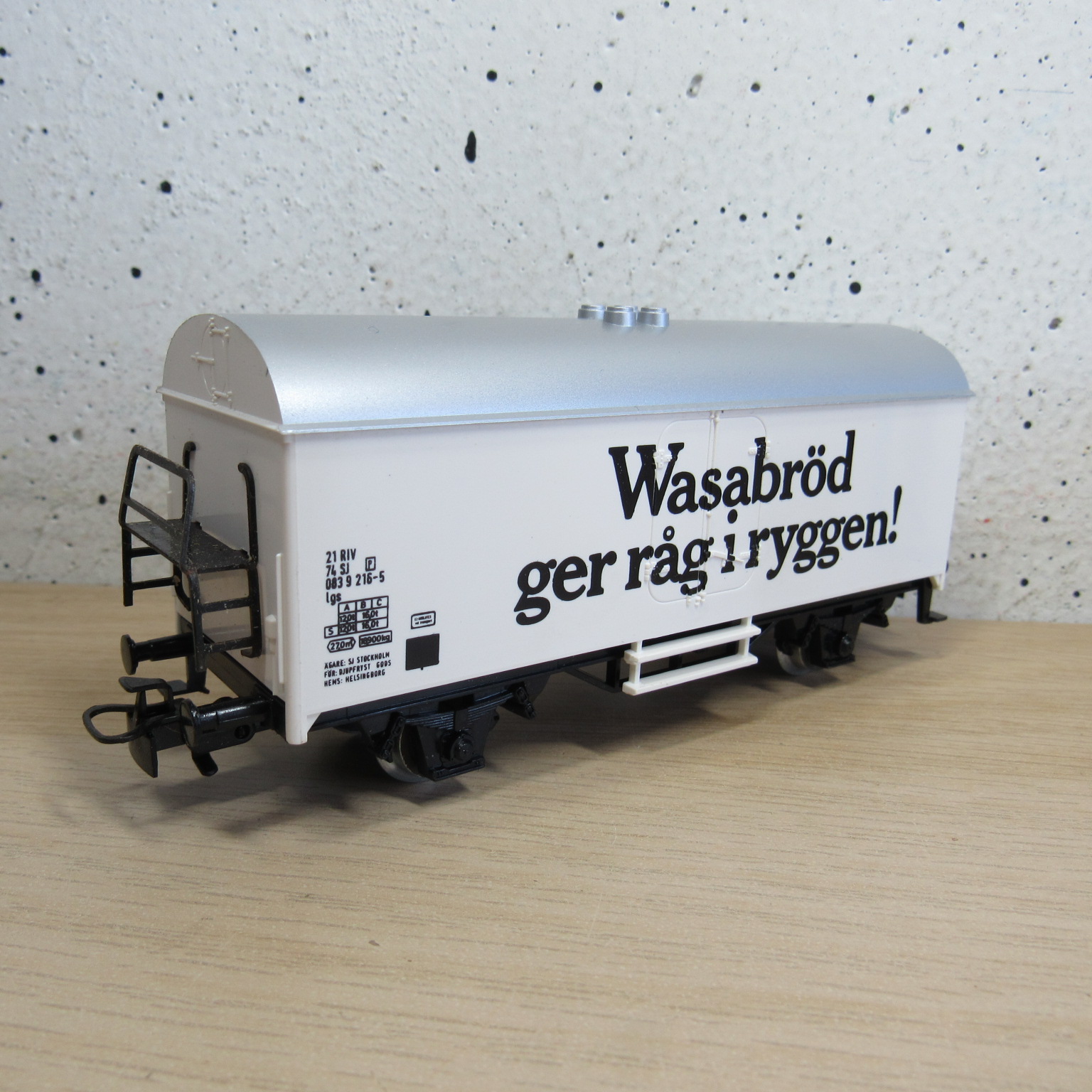 Marklin 4566 SJ Wasabröd koelwagen in ovp