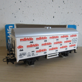 Marklin Gesloten goederenwagen Marklin clubwagon 1988 in ovp