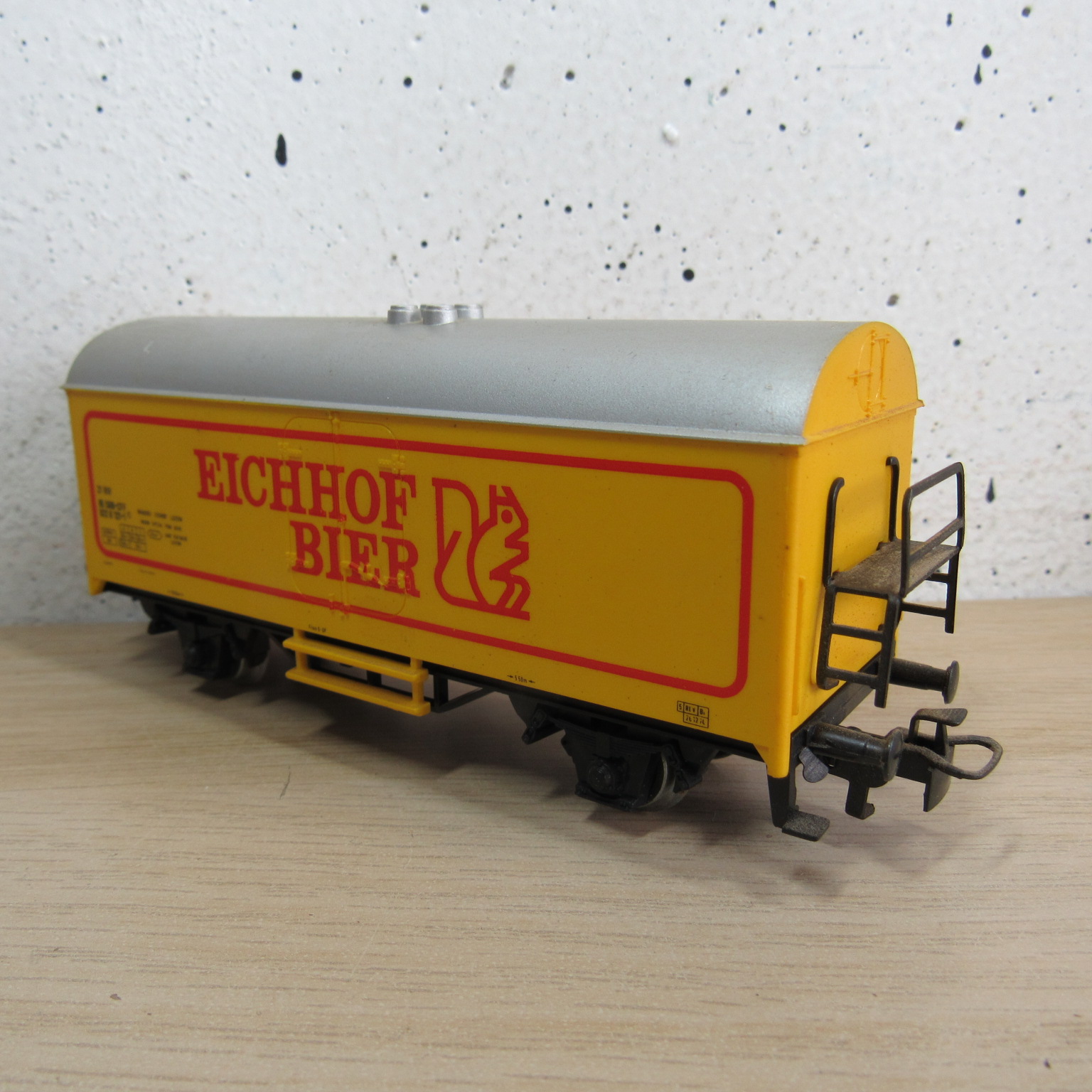 Marklin 4420 DB Gesloten goederenwagen (koel) (Eichhof Bier) in ovp