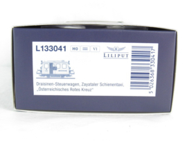 Liliput L133041 H0 OBB Draisine X501.6113 Rode Kruis (analoog) in ovp