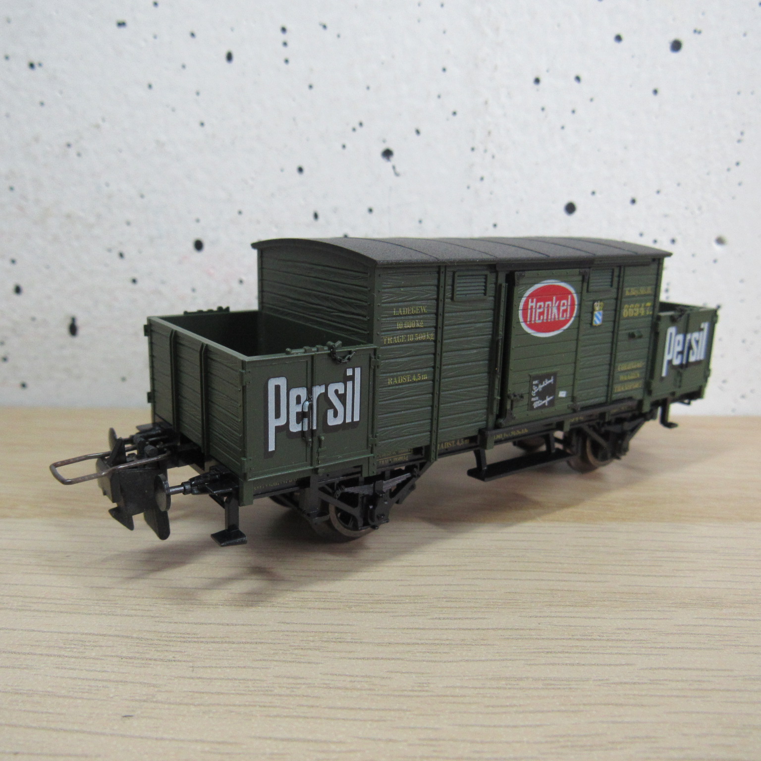 Trix express 53 3412 51 K.Bay.Sts.B Persil wagen in ovp