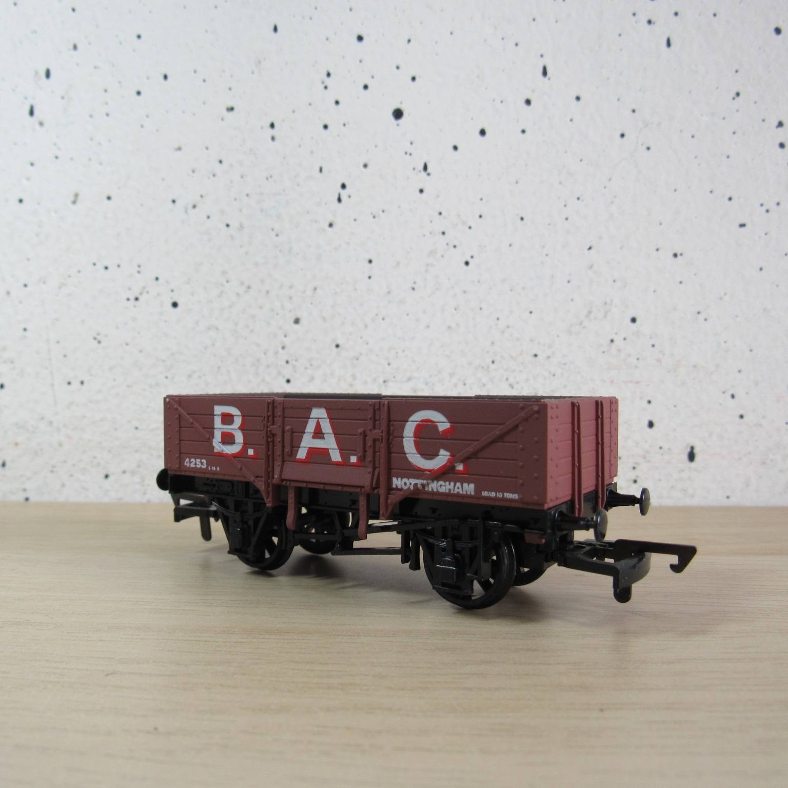 Mainline 37456 5 Plank wagon B.A.C. in ovp
