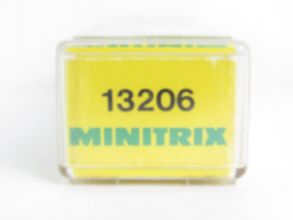 Minitrix 13206 N K.Bay.Sts.B Ketelwagen met rem, 2-assig, geel/zilver, 'Chemische Werke GmbH München' in ovp
