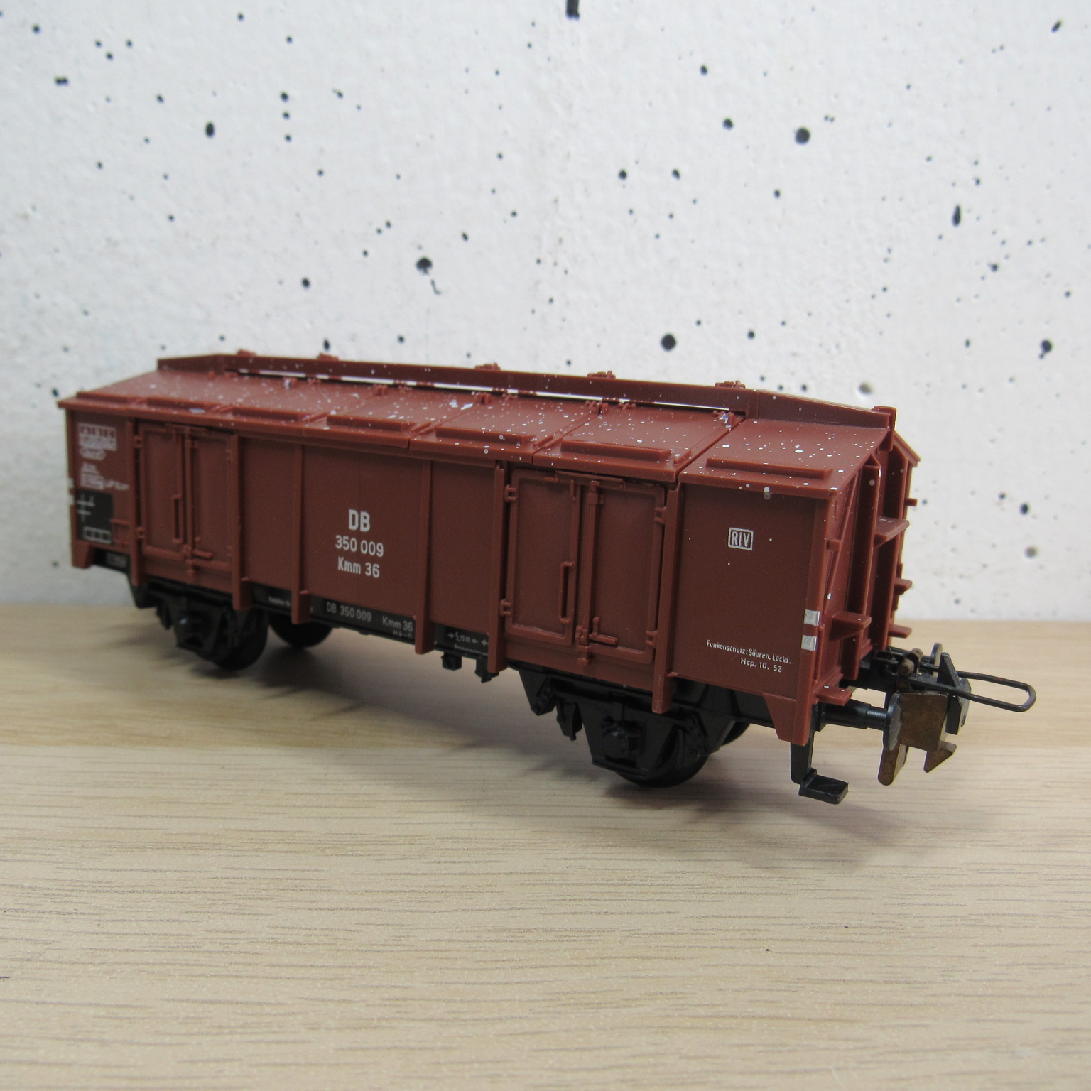 Trix express 53 3433 00 DB Klapdekselwagen in ovp