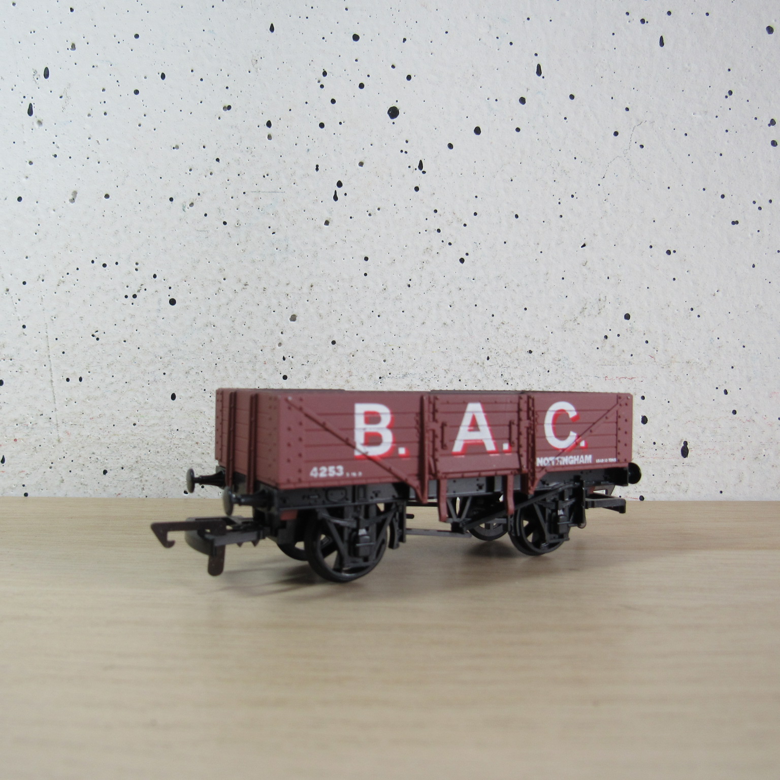 Mainline 37456 5 Plank wagon B.A.C. in ovp