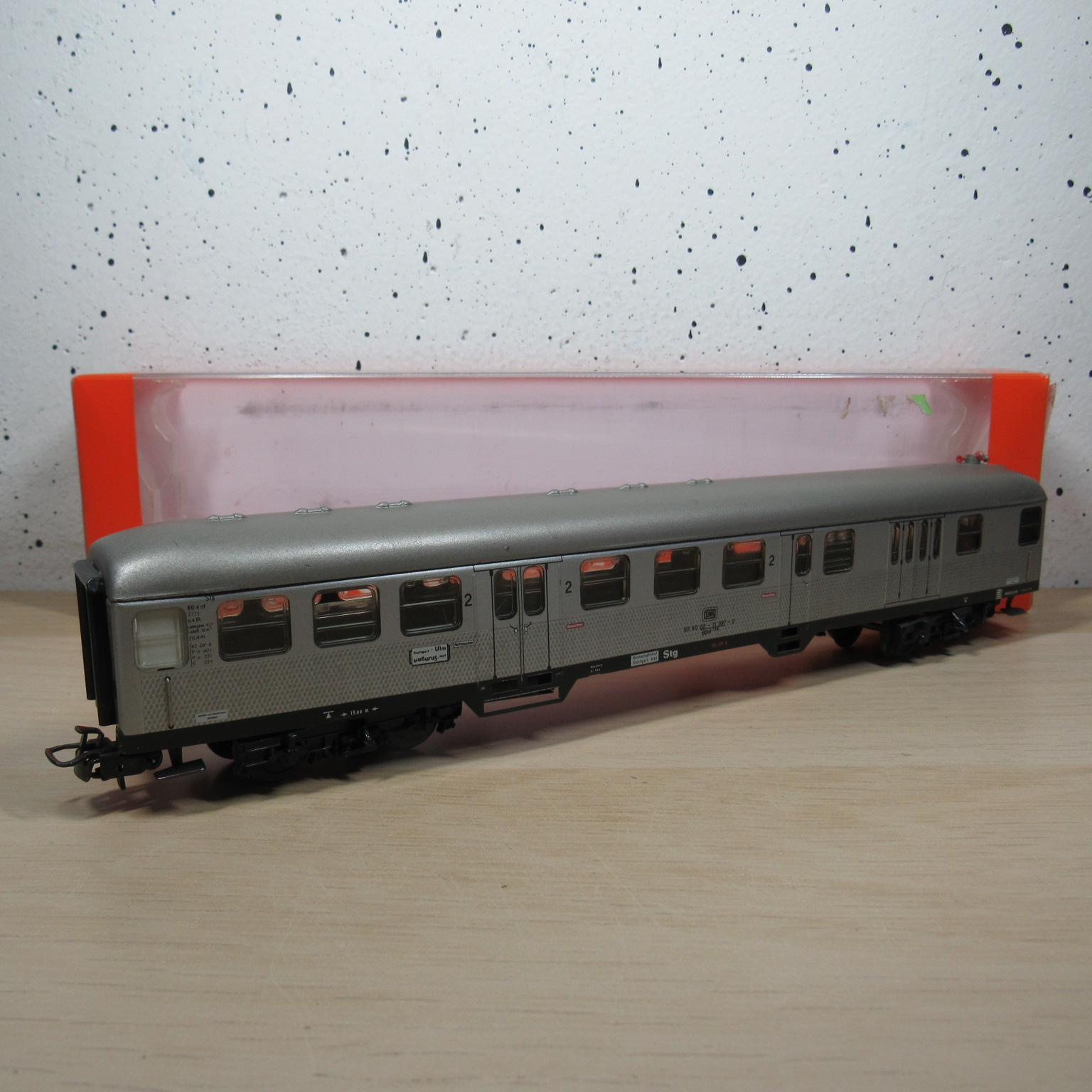 Marklin Primex 4015 DB Silberling stuurwagen in ovp