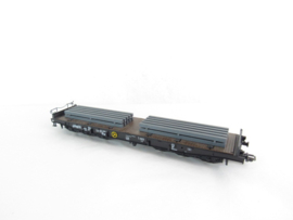 Roco 46551 H0 NS Zware lastwagen (Salmmps) met staalbalken in ovp