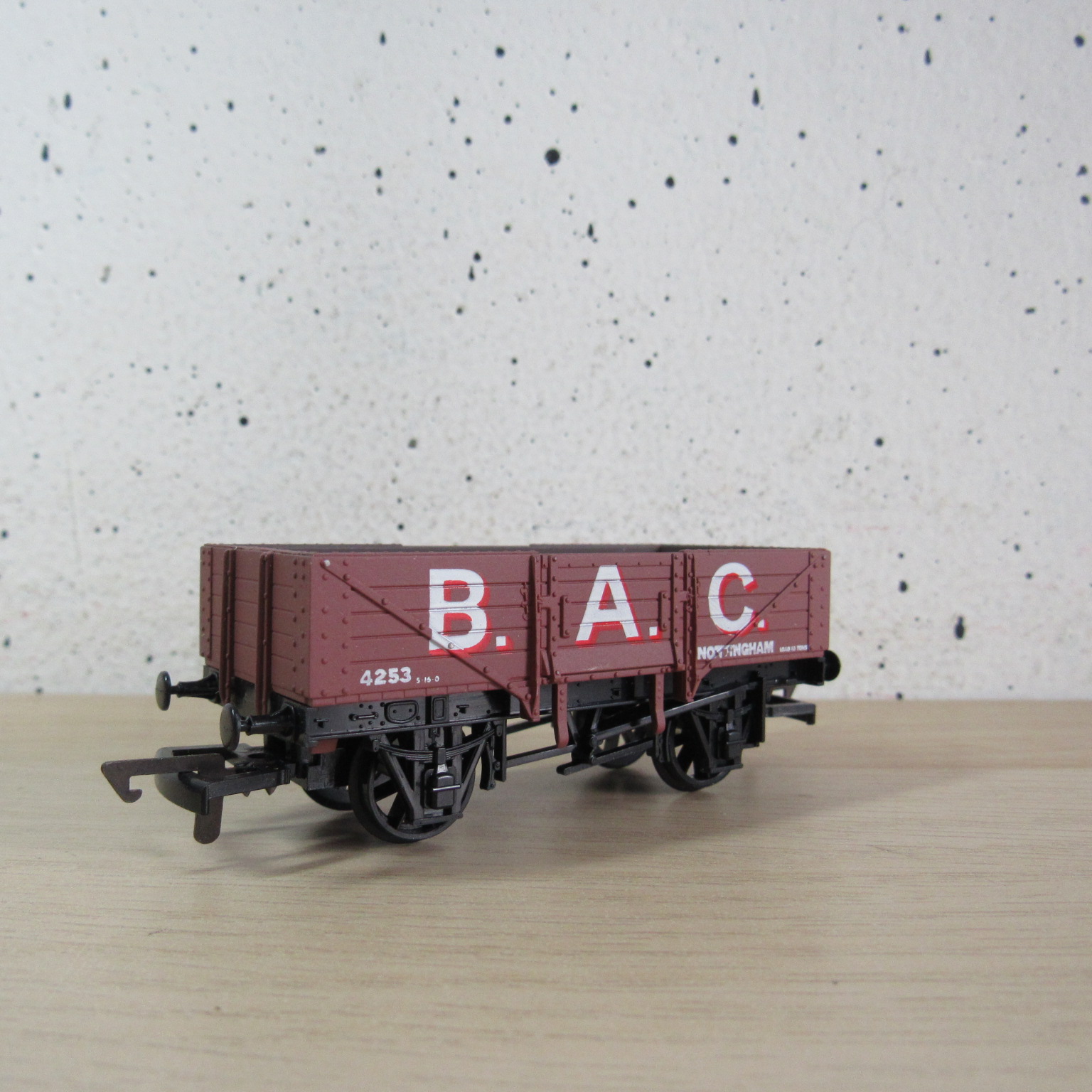 Mainline 37456 5 Plank wagon B.A.C. in ovp