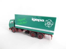 Herpa H0 Mercedes vrachtwagen Igepa zonder ovp