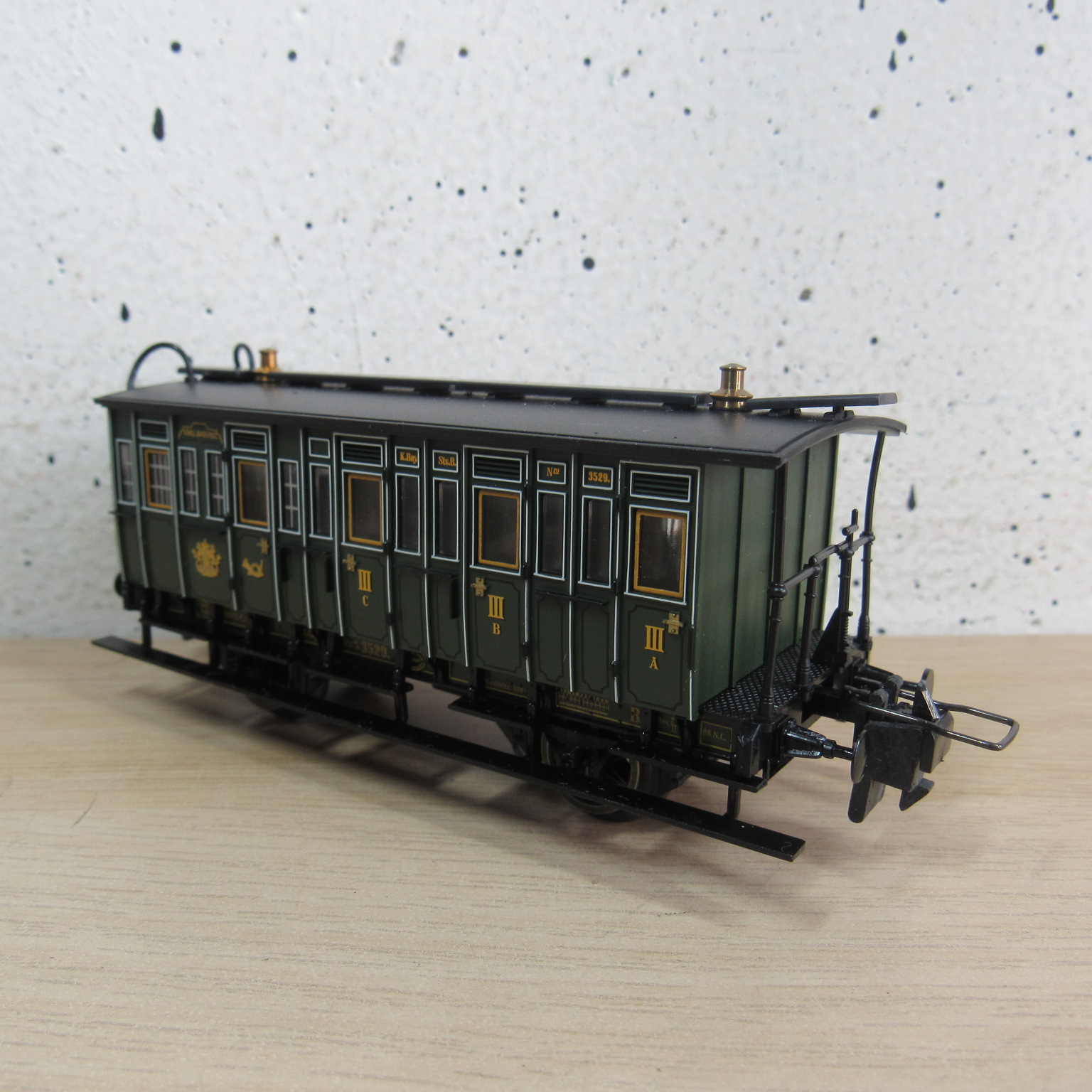 Trix express 53 3317 00 K.Bay.Sts.B Post wagen in ovp