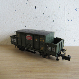 Minitrix 13611 N K.Bay.Sts.B. Boodschappenkar, 2-assig, groen, 'Persil', 'Henkel' in ovp