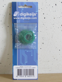 Digikeijs 60363 10 Meter decoderdraad ( Groen) in ovp