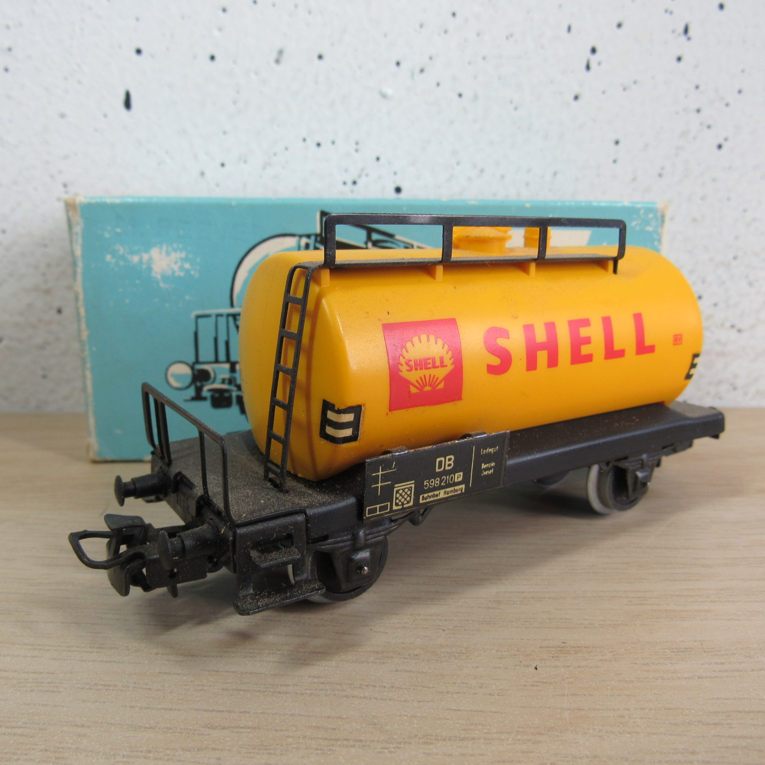 Marklin 4502 DB Ketelwagen (Shell) in ovp
