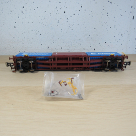 Piko 54687 NS Sgnss draagwagen beladen met 3 containers